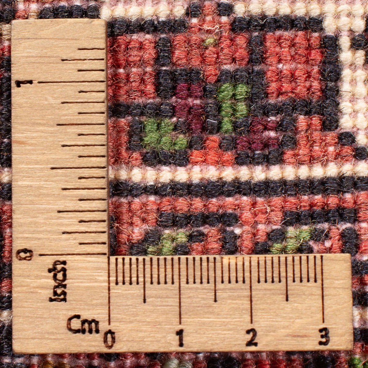 Persisk matta - Nomadic - 121 x 74 cm - grädde