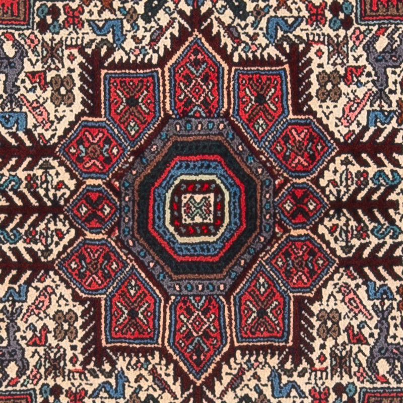 Persisk matta - Nomadic - 124 x 70 cm - grädde