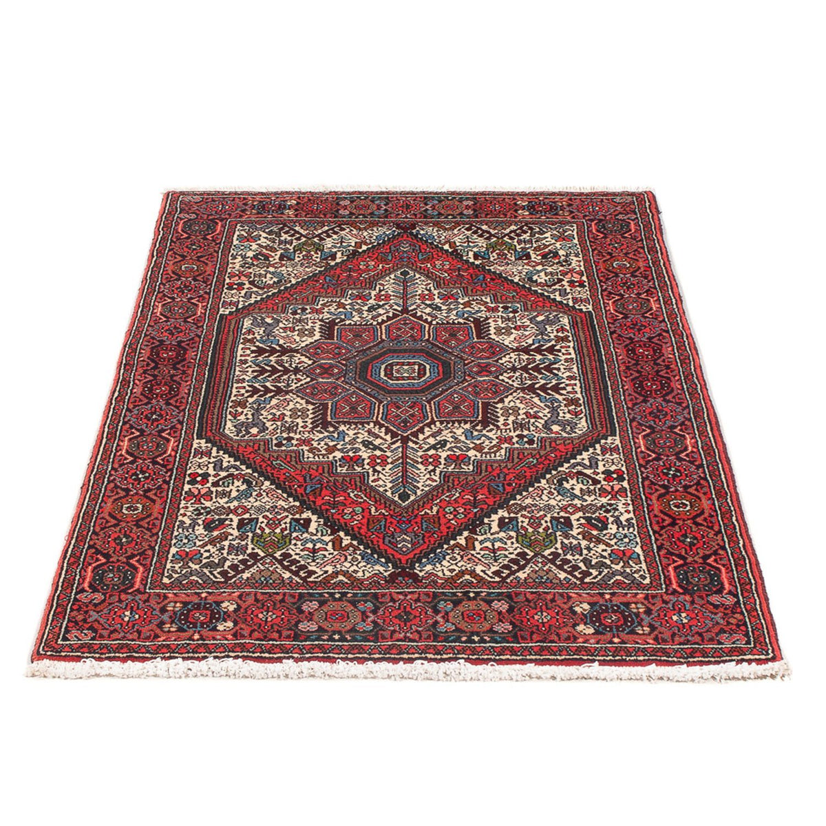 Persisk matta - Nomadic - 124 x 70 cm - grädde