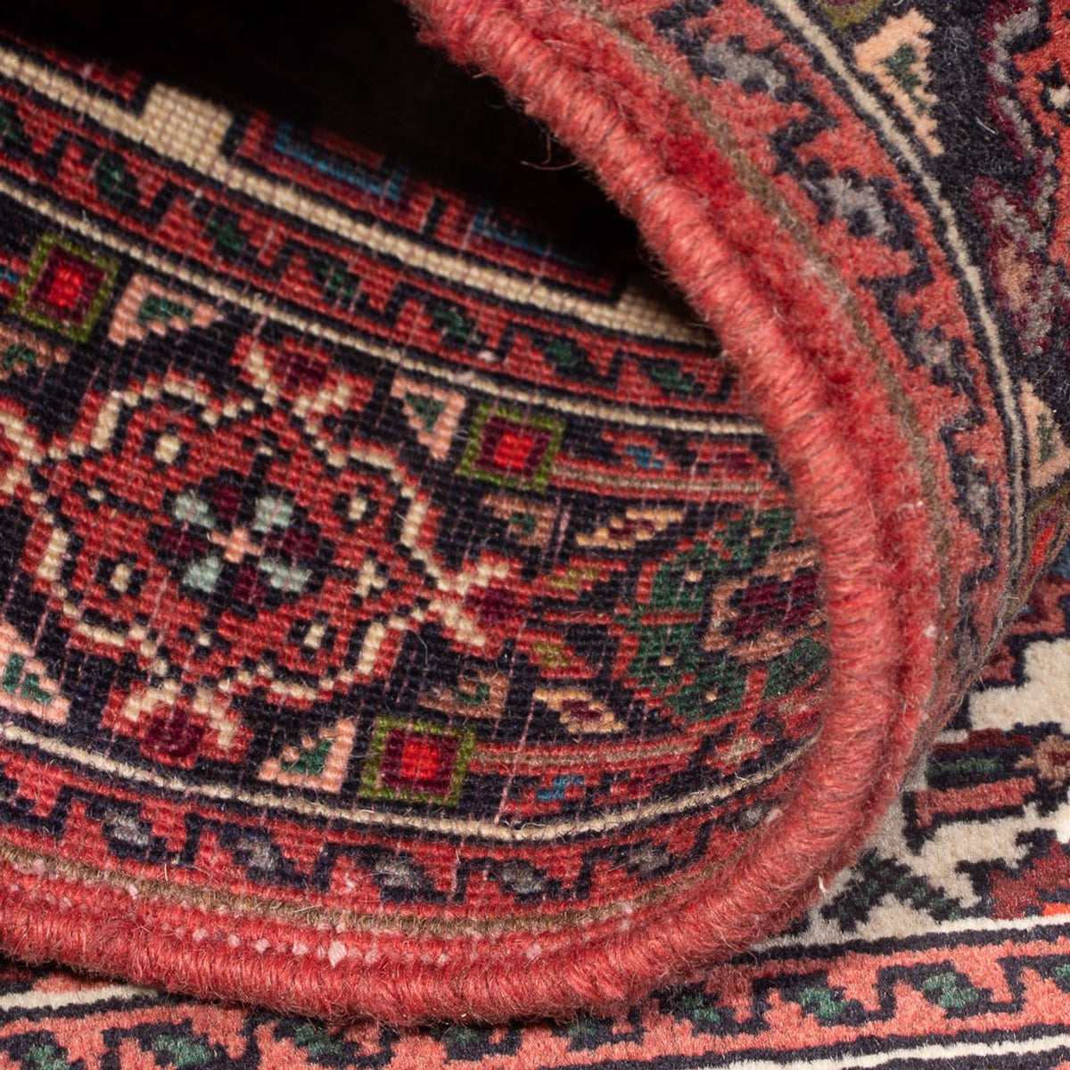 Persisk matta - Nomadic - 118 x 82 cm - grädde