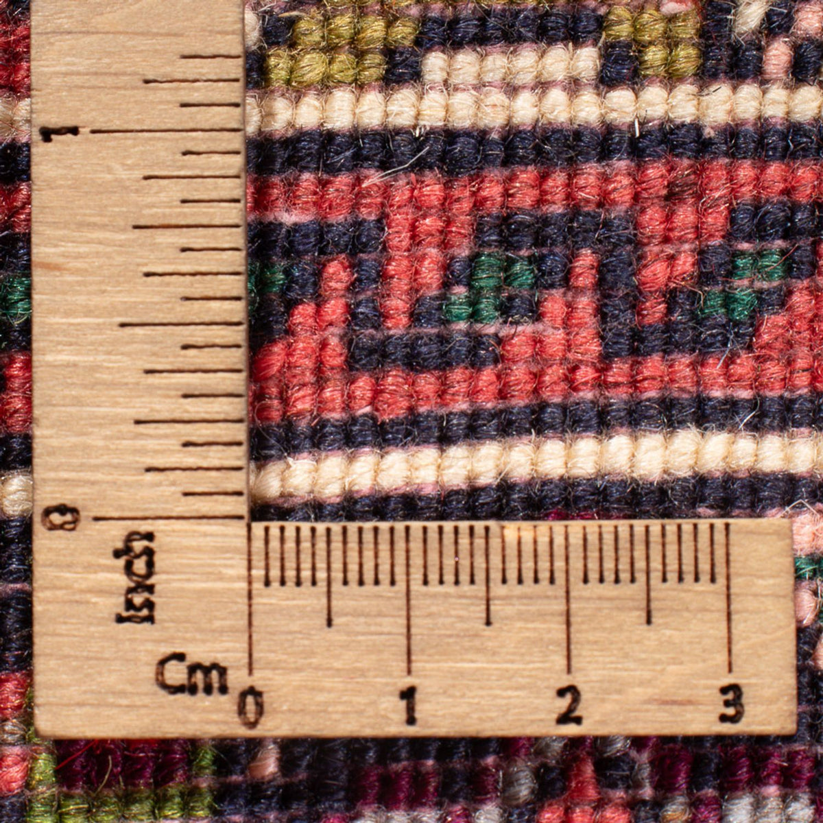 Persisk matta - Nomadic - 118 x 82 cm - grädde