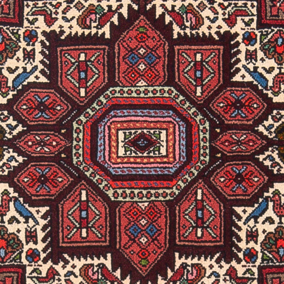 Persisk matta - Nomadic - 125 x 75 cm - grädde