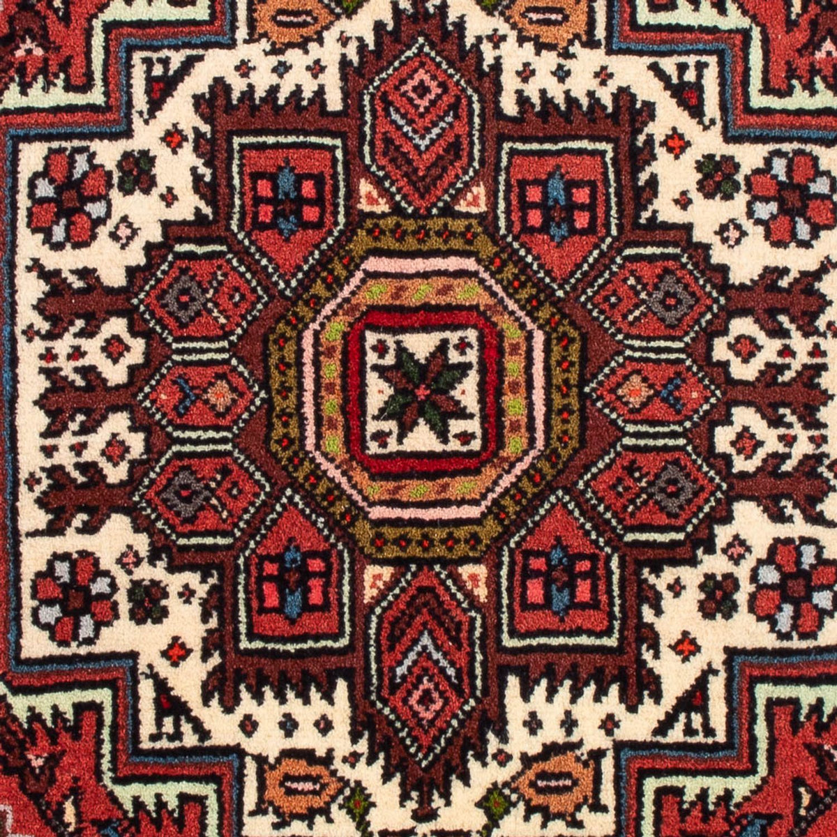 Persisk matta - Nomadic - 92 x 60 cm - grädde