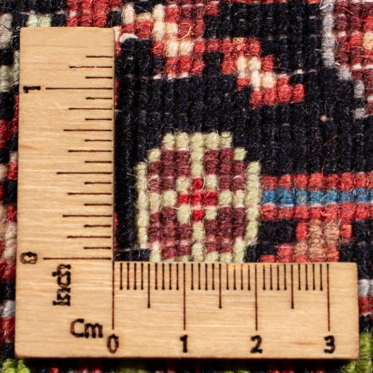 Persisk matta - Nomadic - 92 x 60 cm - grädde