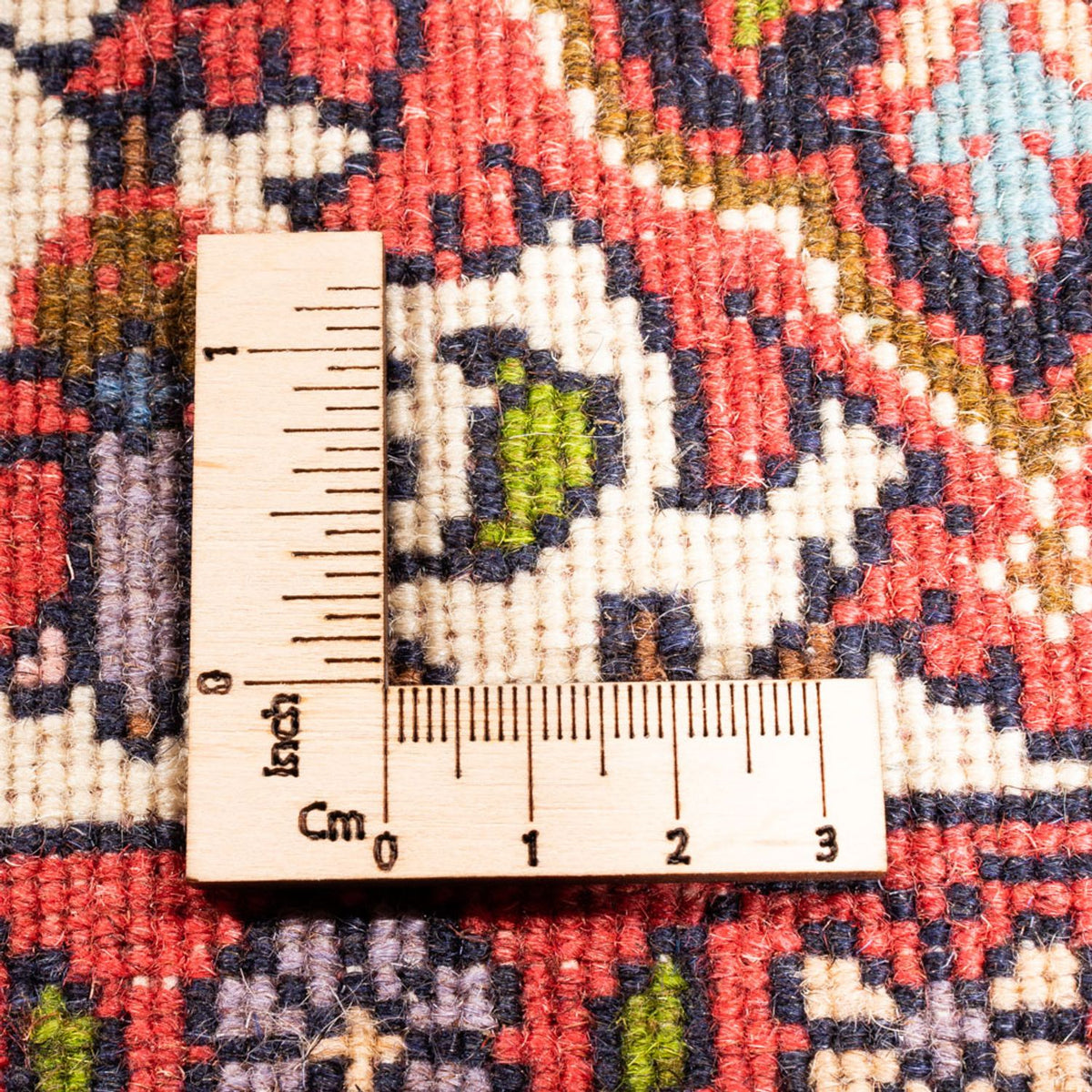 Persisk matta - Bijar - 242 x 170 cm - röd