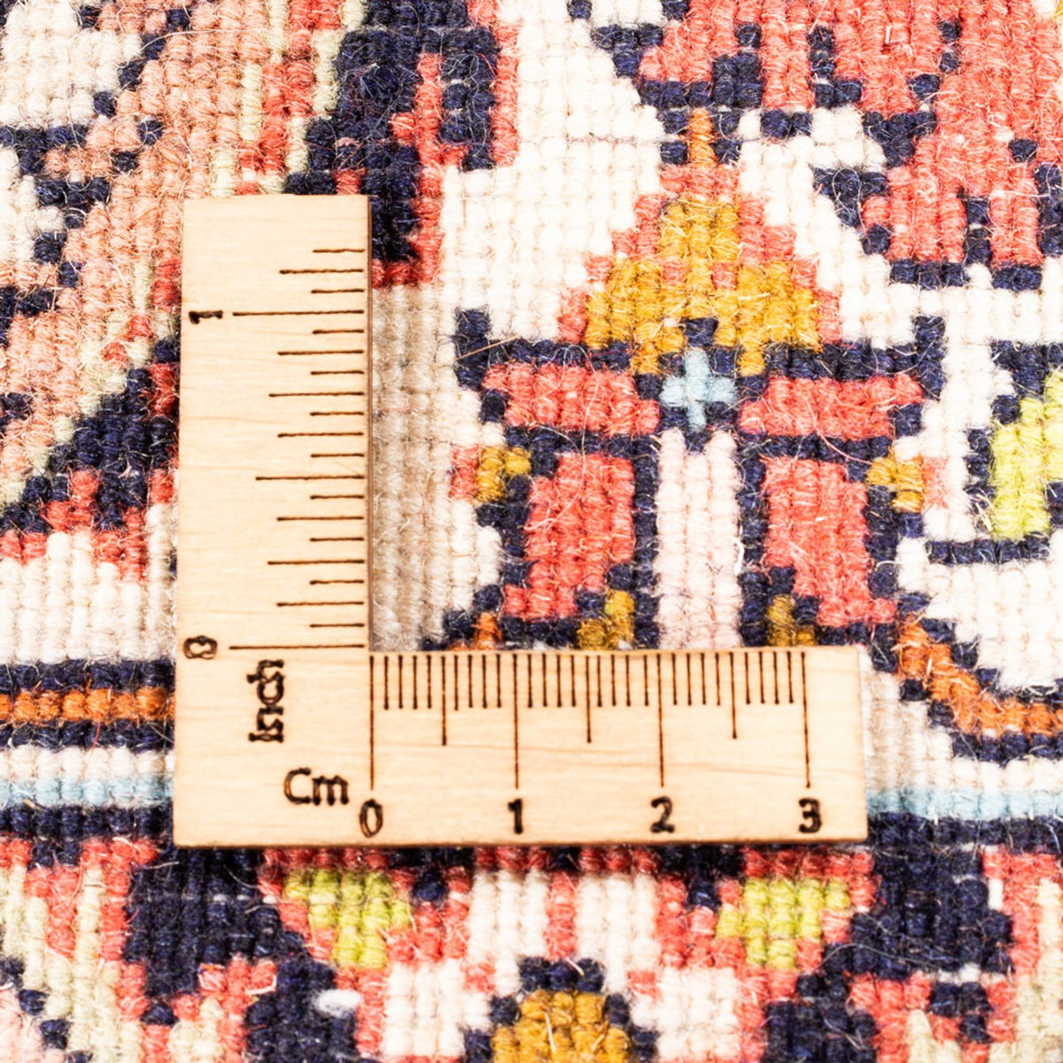 Persisk matta - Bijar - 241 x 170 cm - röd