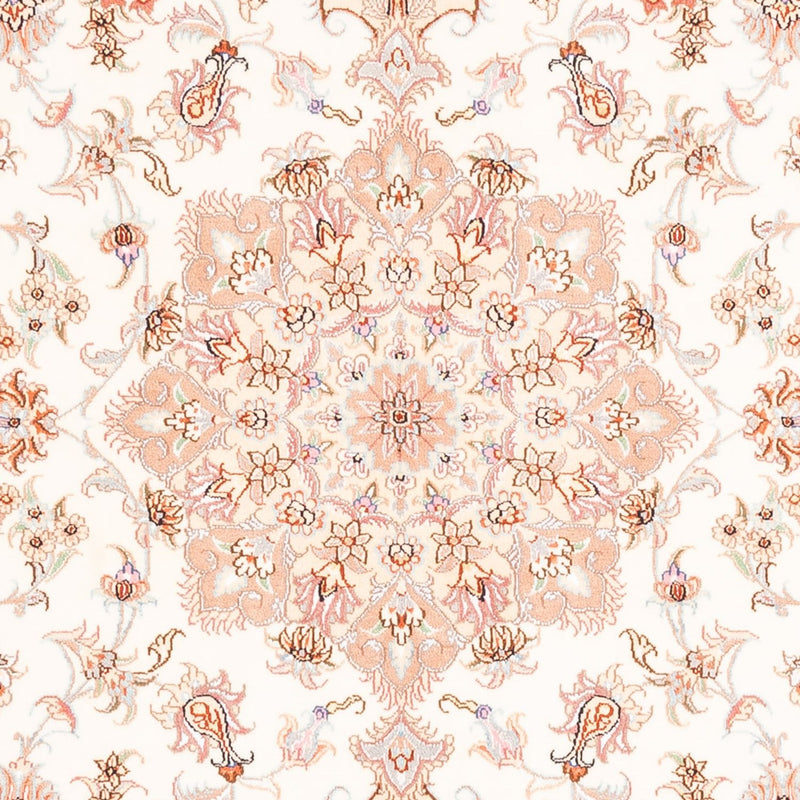 Persisk matta - Tabriz - 202 x 150 cm - grädde