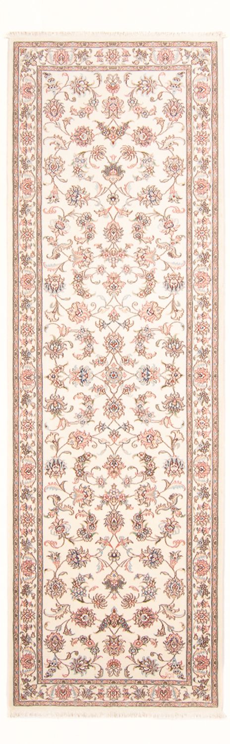 Runner Persisk matta - Tabriz - Royal - 298 x 91 cm - grädde