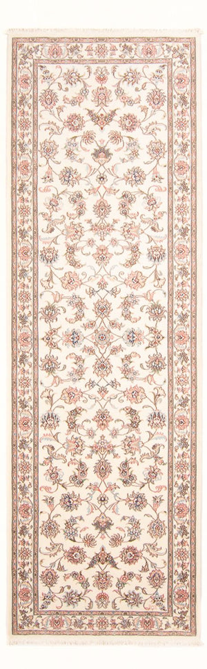 Runner Persisk matta - Tabriz - Royal - 298 x 91 cm - grädde