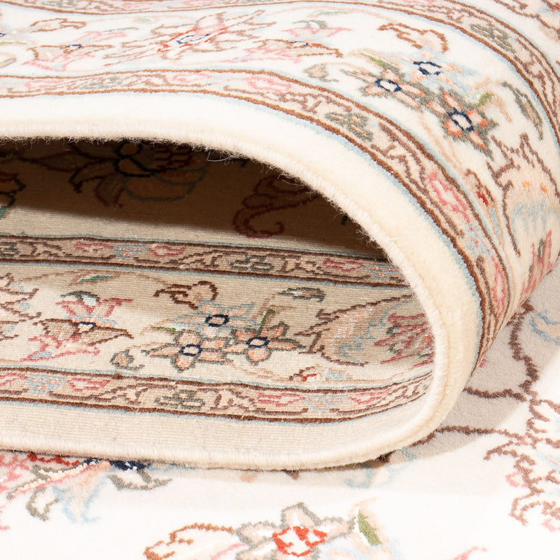 Runner Persisk matta - Tabriz - Royal - 298 x 91 cm - grädde