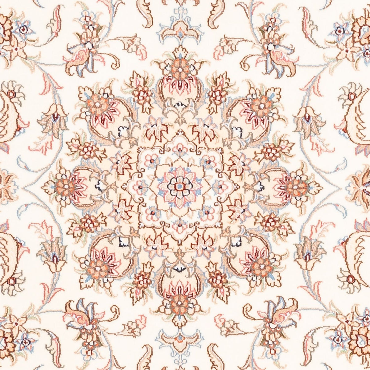 Persisk matta - Tabriz - 178 x 121 cm - grädde