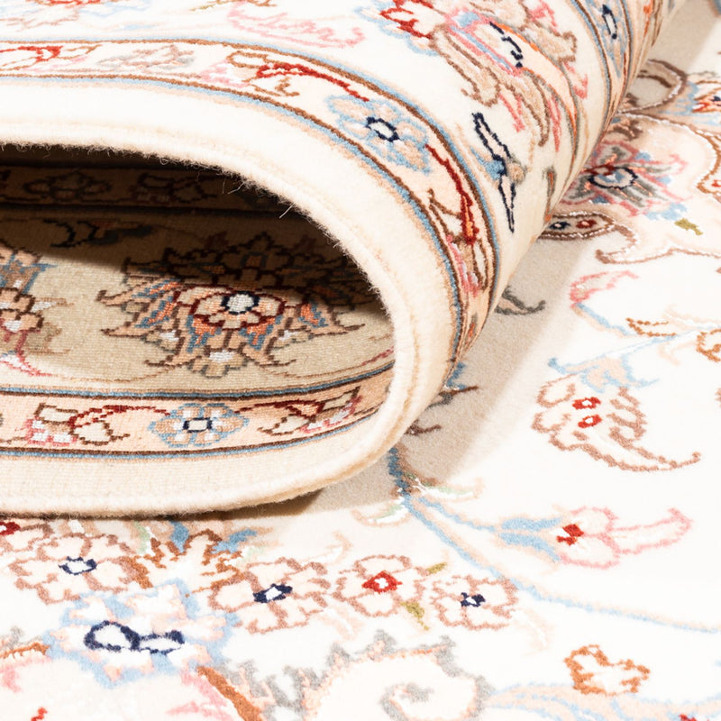 Persisk matta - Tabriz - 178 x 121 cm - grädde