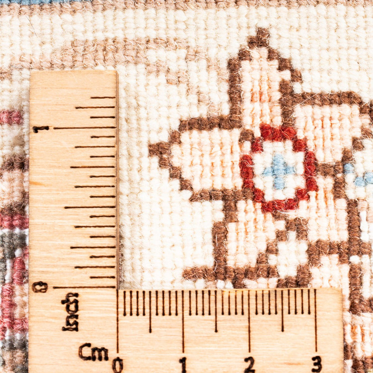 Persisk matta - Tabriz - 178 x 121 cm - grädde