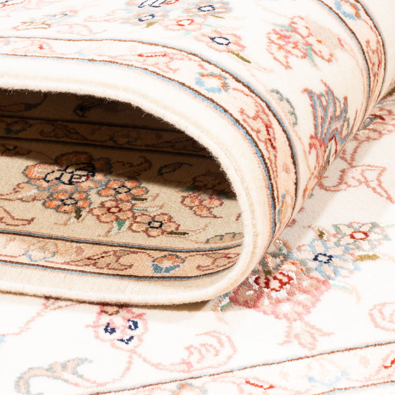 Persisk matta - Tabriz - 184 x 117 cm - grädde