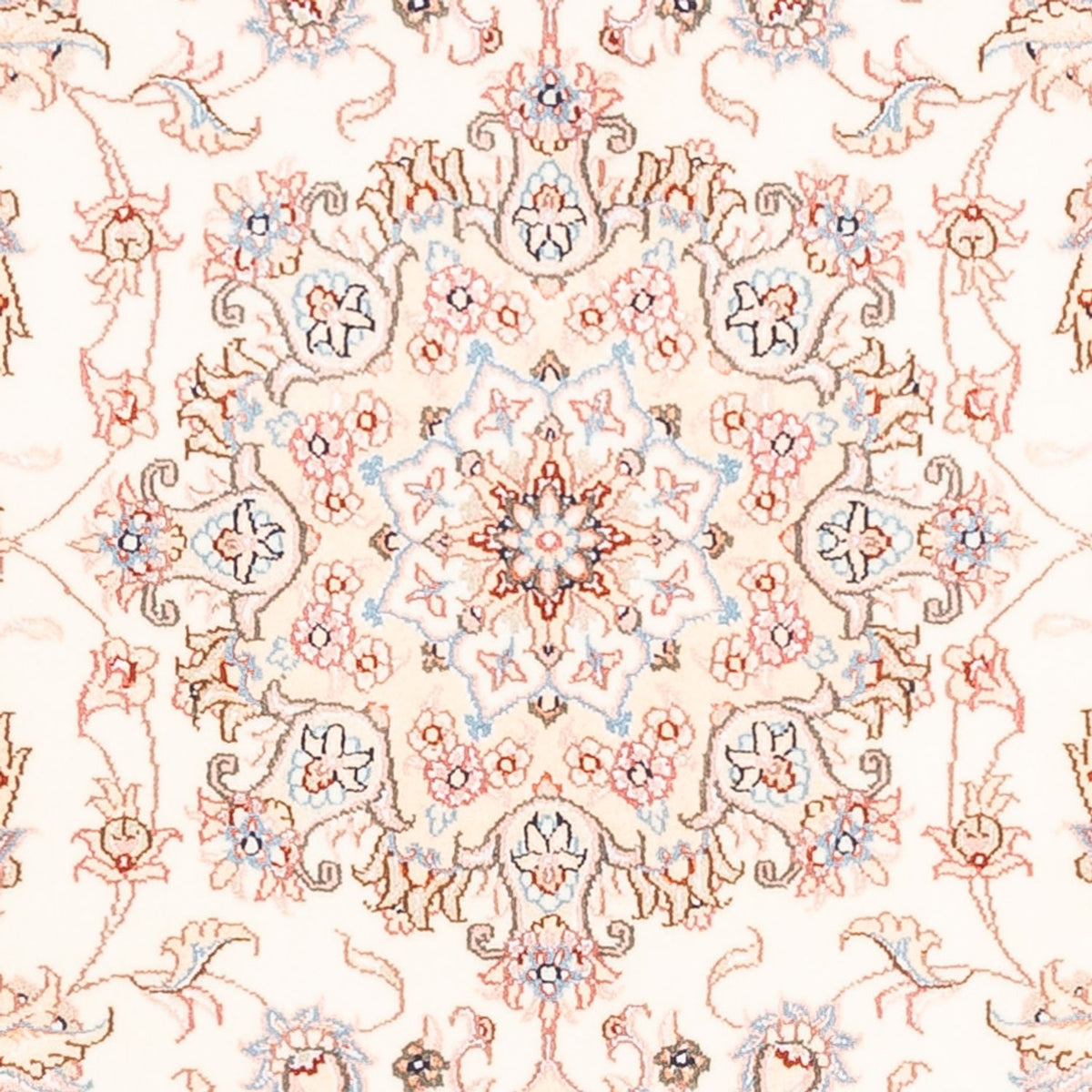 Persisk matta - Tabriz - 175 x 120 cm - grädde