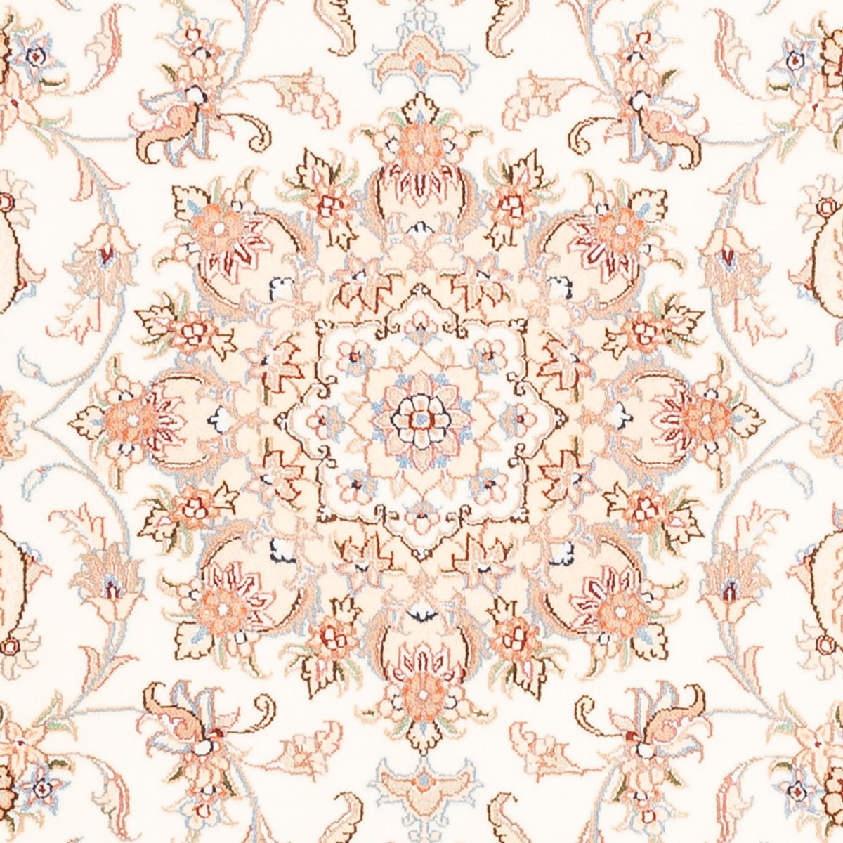 Persisk matta - Tabriz - 176 x 120 cm - grädde