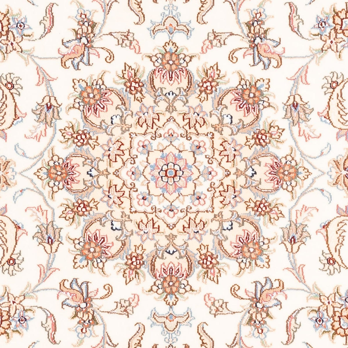 Persisk matta - Tabriz - 175 x 122 cm - grädde