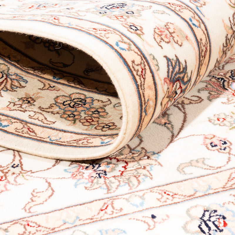 Persisk matta - Tabriz - 173 x 119 cm - grädde