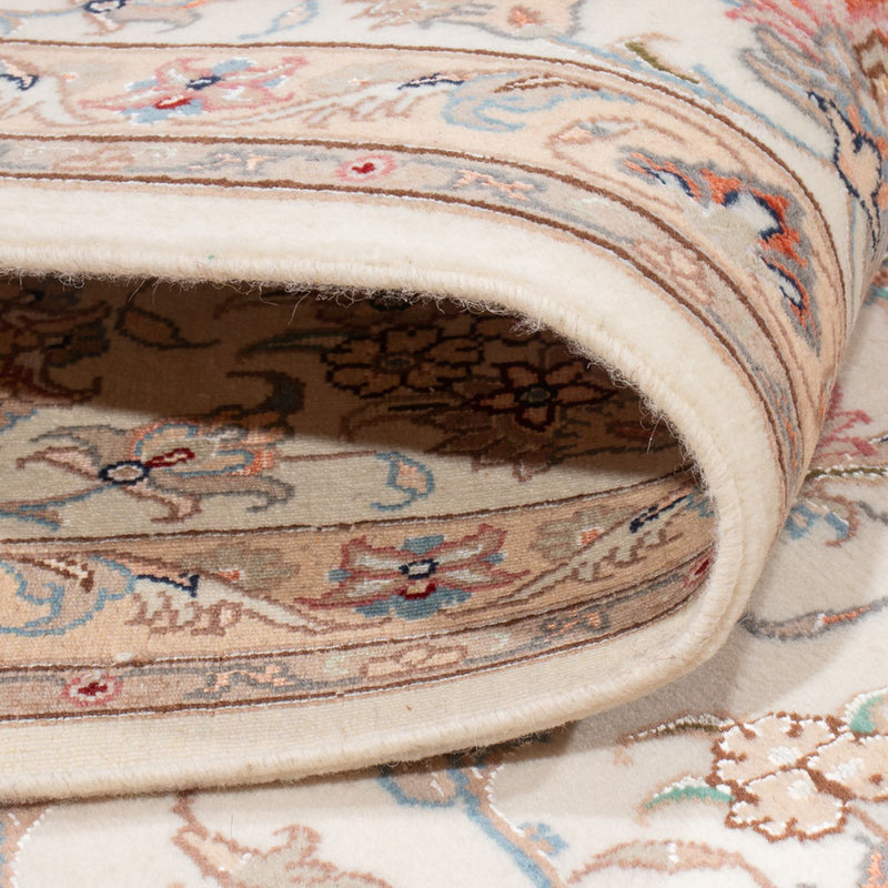 Persisk matta - Tabriz - Royal - 252 x 198 cm - grädde