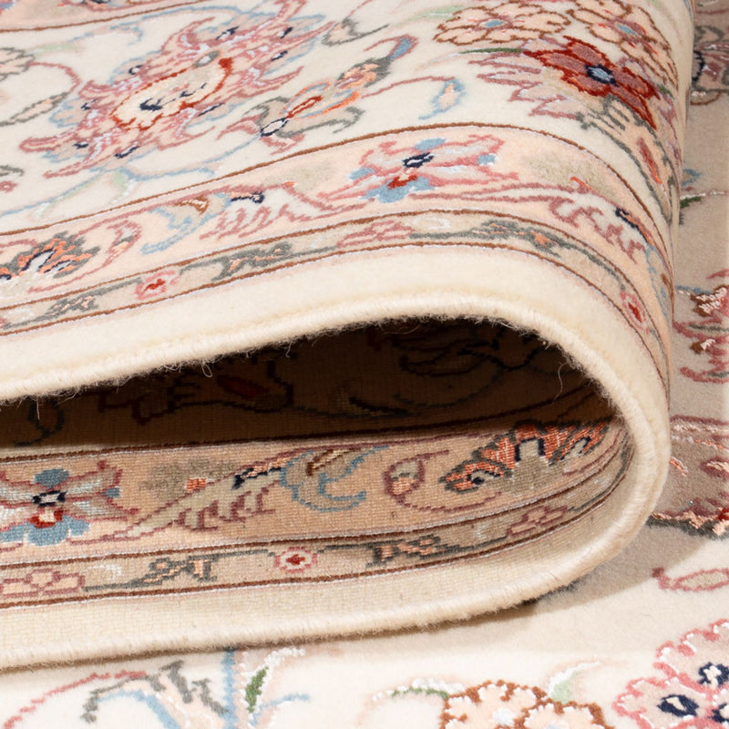 Persisk matta - Tabriz - Royal - 252 x 199 cm - grädde