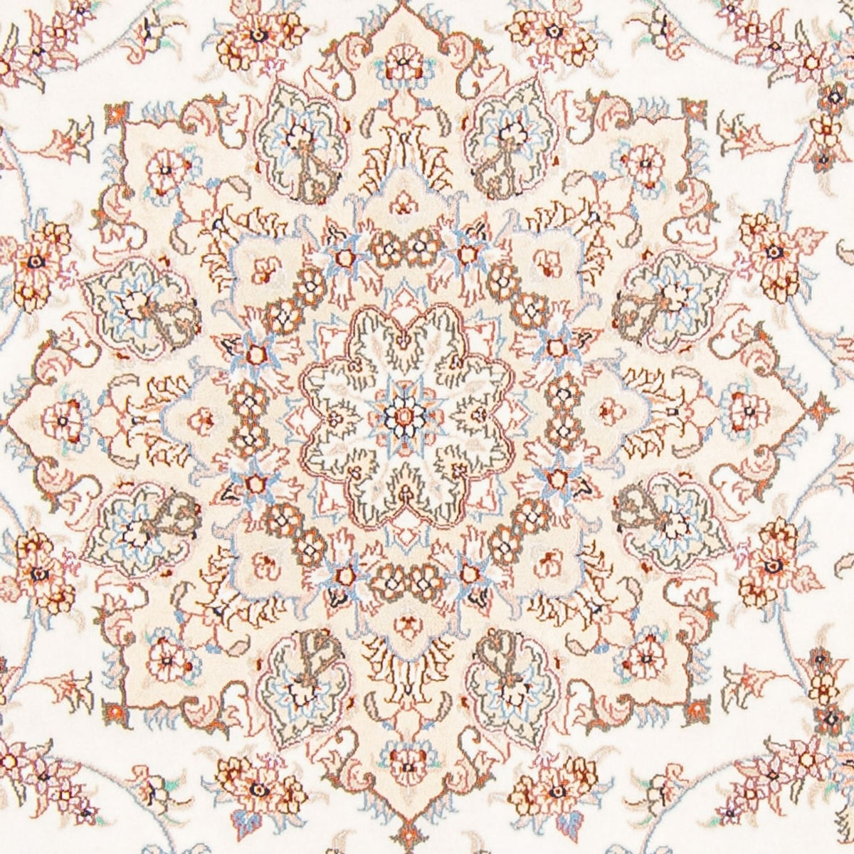 Persisk matta - Tabriz - Royal - 234 x 167 cm - grädde