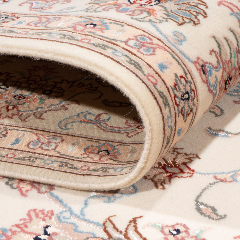 Persisk matta - Tabriz - Royal - 234 x 167 cm - grädde