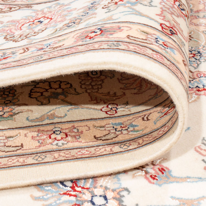 Persisk matta - Tabriz - Royal - 257 x 197 cm - grädde