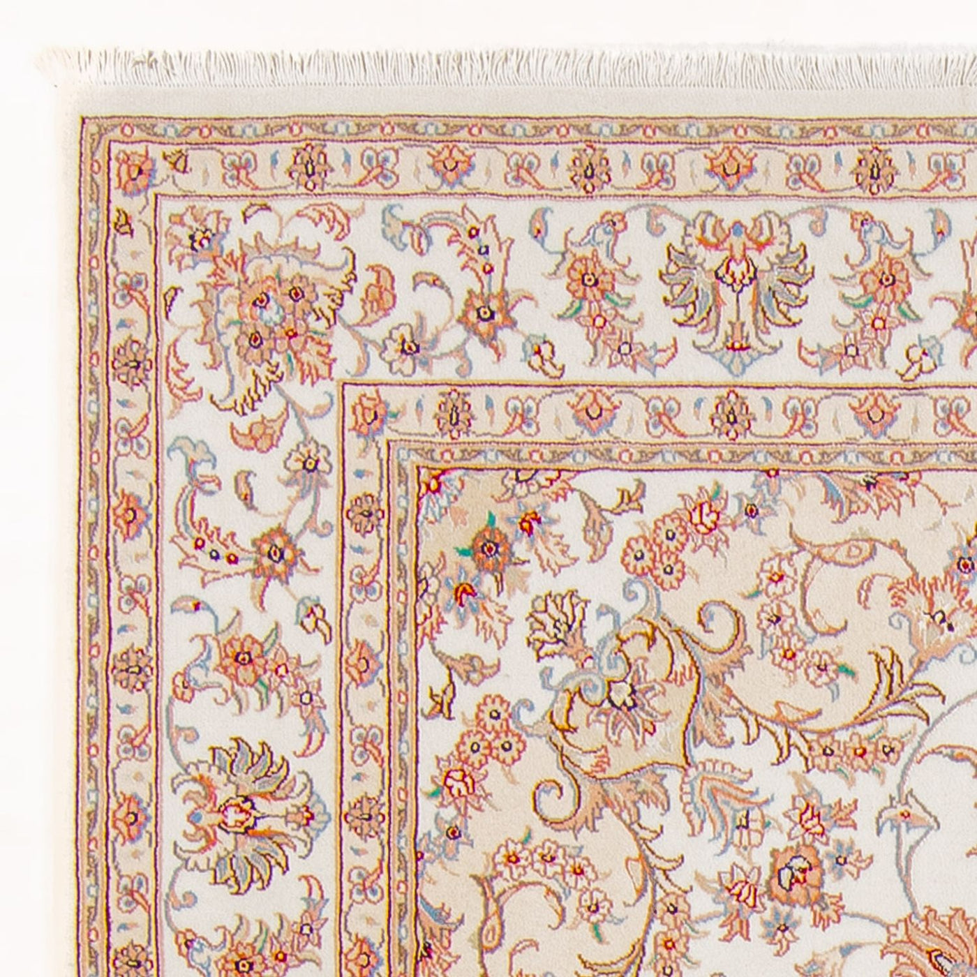 Persisk matta - Tabriz - Royal - 236 x 170 cm - grädde
