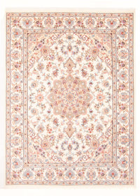 Persisk matta - Tabriz - Royal - 207 x 149 cm - grädde