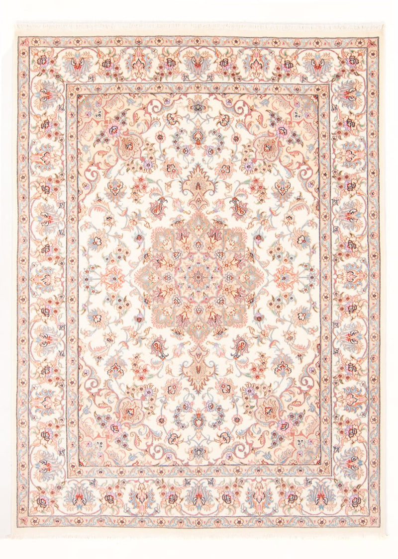 Persisk matta - Tabriz - Royal - 207 x 149 cm - grädde