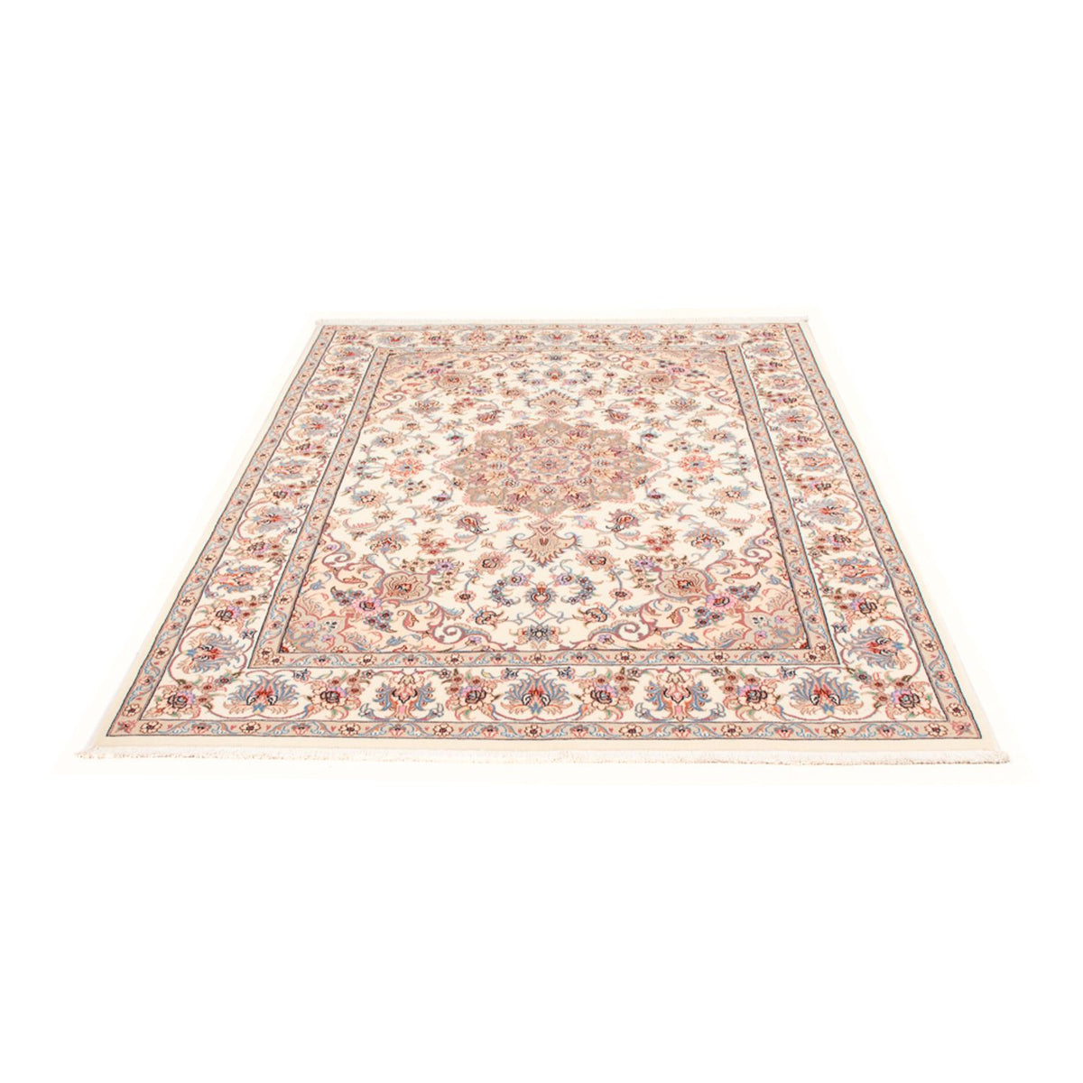 Persisk matta - Tabriz - Royal - 207 x 149 cm - grädde