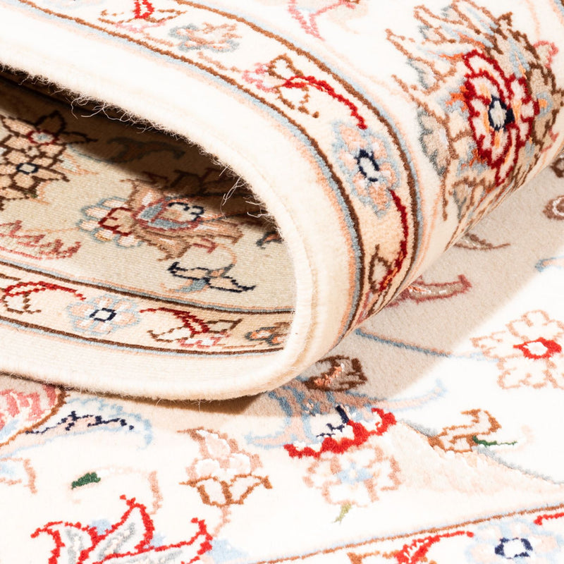 Persisk matta - Tabriz - 178 x 119 cm - grädde