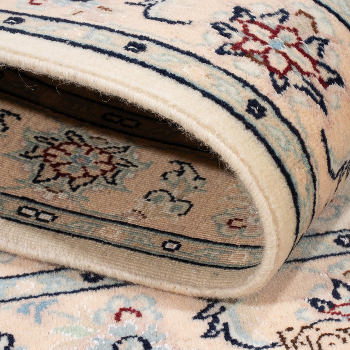 Persisk matta - Nain - Premium - 120 x 81 cm - grädde