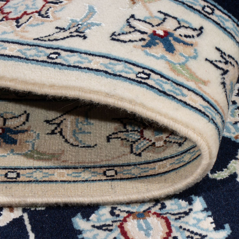 Persisk matta - Nain - Premium - 119 x 82 cm - mörkblå