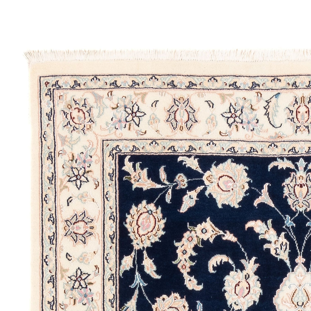 Persisk matta - Nain - Premium - 161 x 105 cm - mörkblå