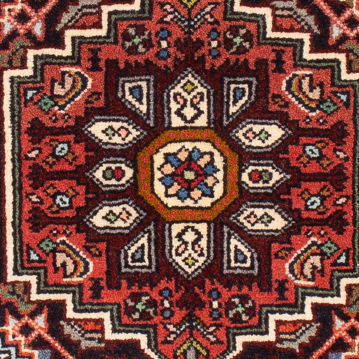 Persisk matta - Nomadic - 60 x 40 cm - grädde