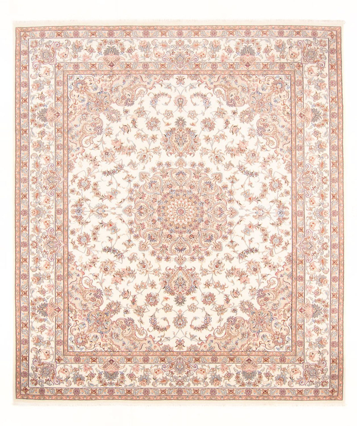 Persisk matta - Tabriz - Royal - 300 x 245 cm - grädde
