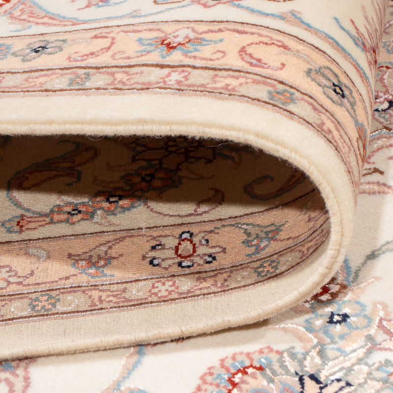 Persisk matta - Tabriz - Royal - 293 x 197 cm - grädde