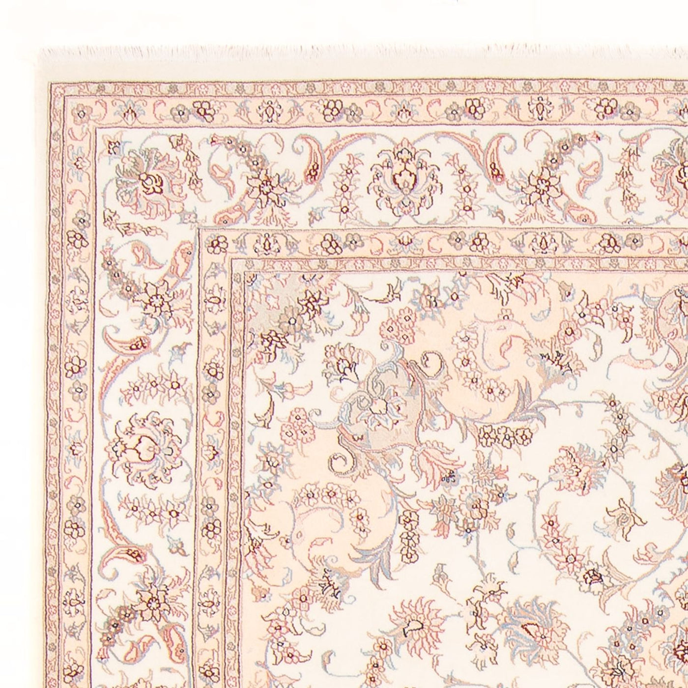 Persisk matta - Tabriz - Royal - 300 x 196 cm - grädde