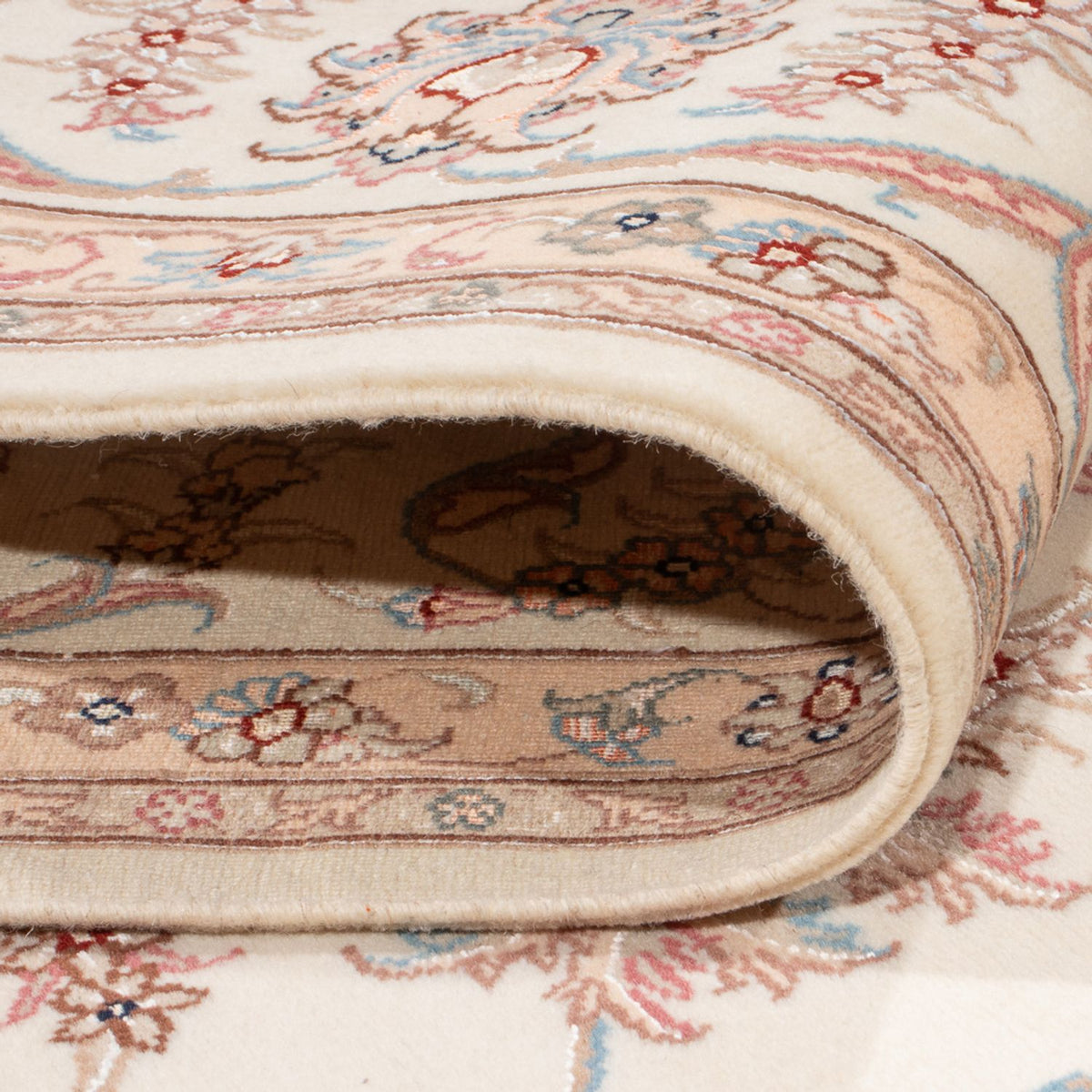 Persisk matta - Tabriz - Royal - 300 x 196 cm - grädde