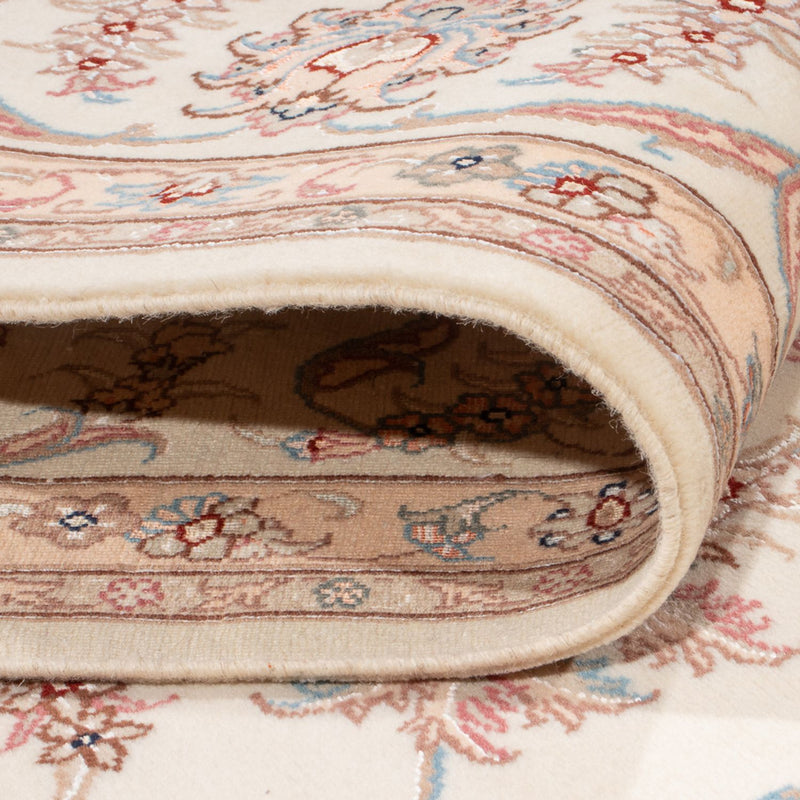 Persisk matta - Tabriz - Royal - 300 x 196 cm - grädde