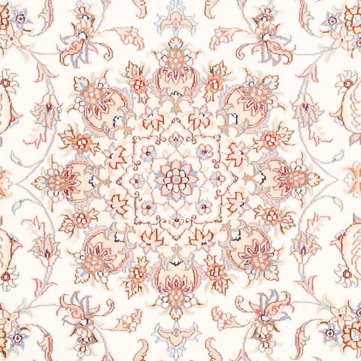 Persisk matta - Tabriz - 176 x 118 cm - grädde