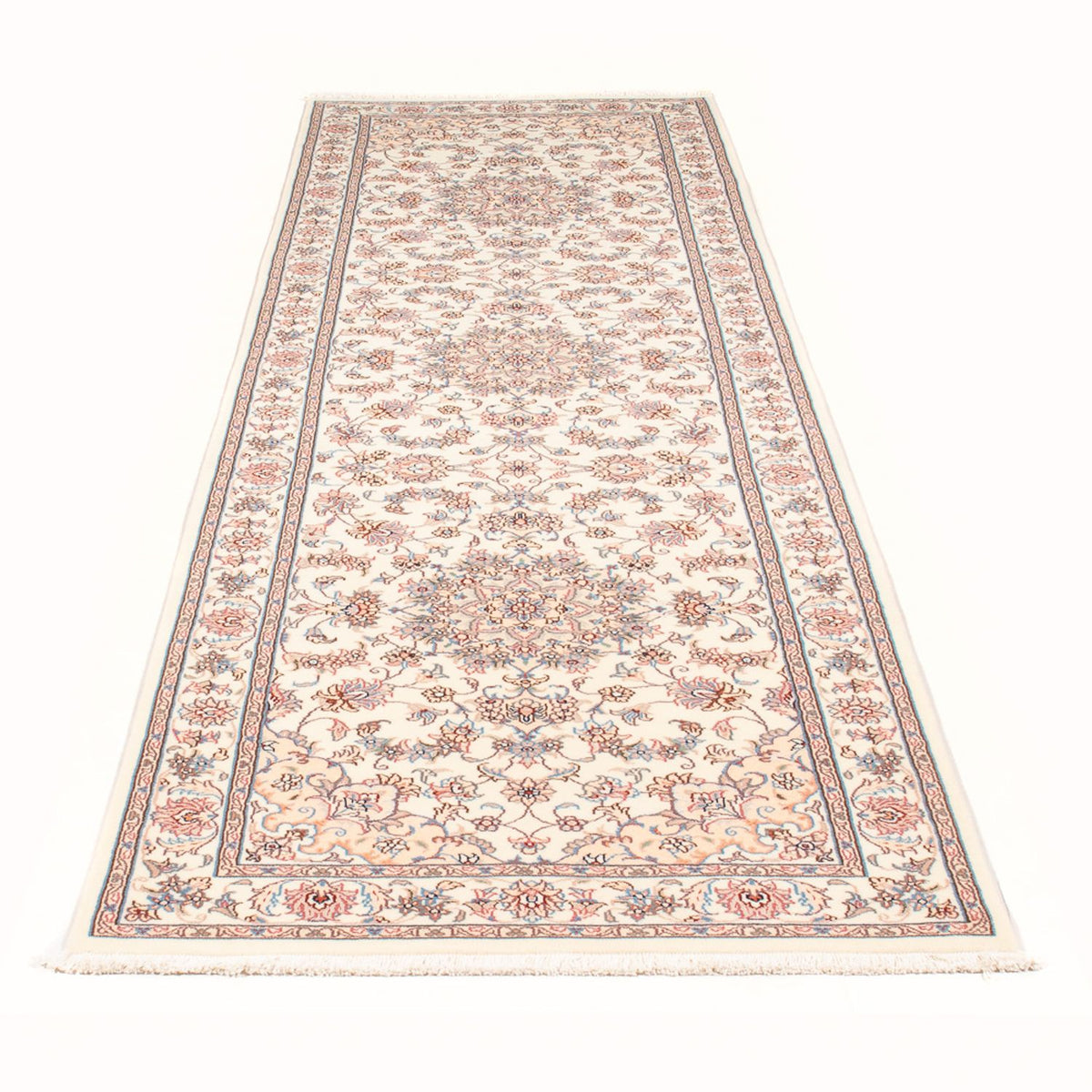 Runner Persisk matta - Tabriz - Royal - 298 x 87 cm - grädde
