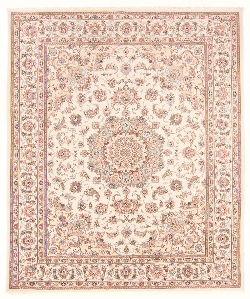 Persisk matta - Tabriz - Royal - 248 x 198 cm - grädde