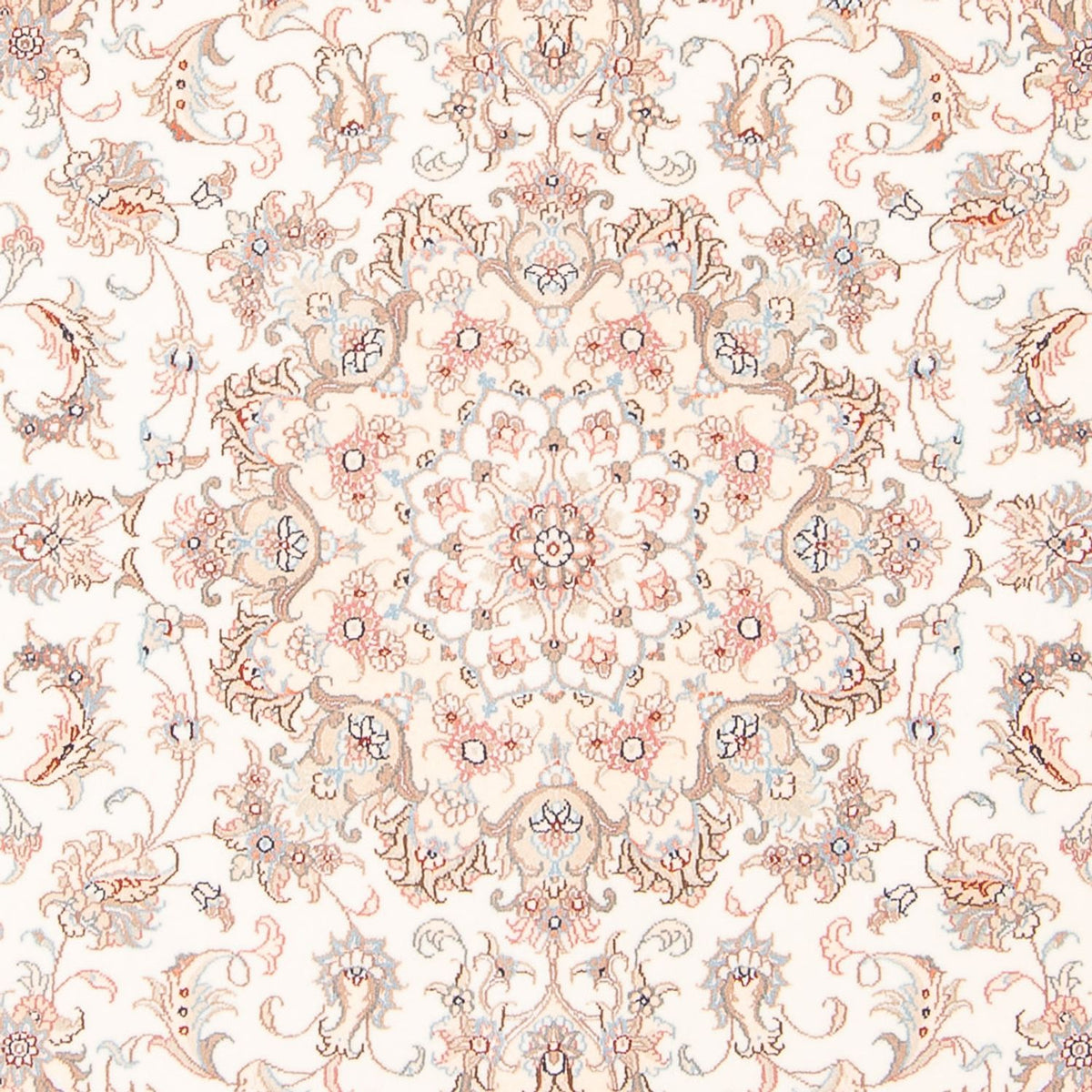 Persisk matta - Tabriz - Royal - 205 x 150 cm - grädde