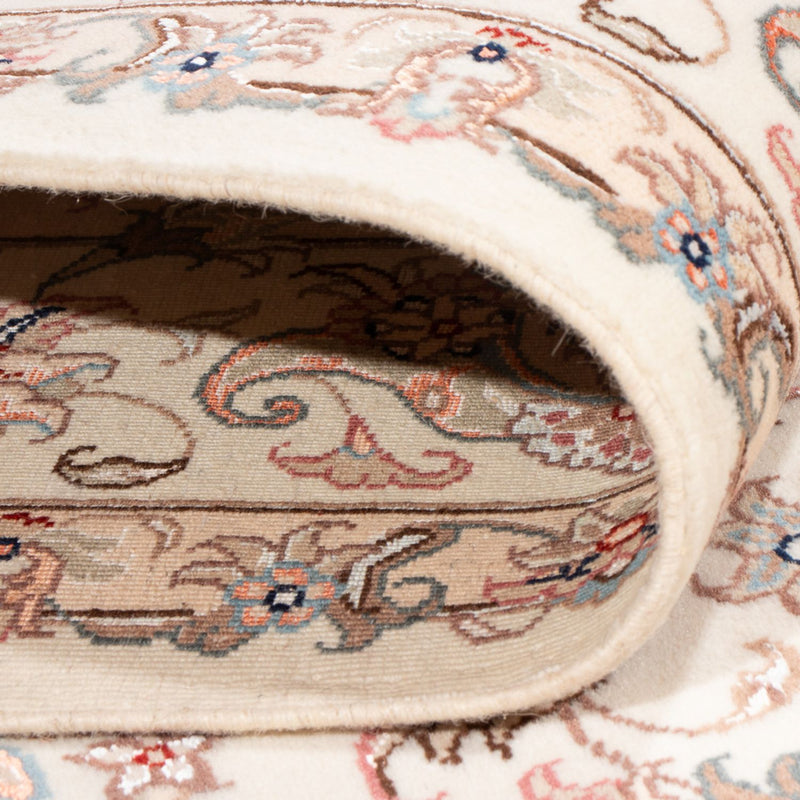 Persisk matta - Tabriz - Royal - 205 x 150 cm - grädde