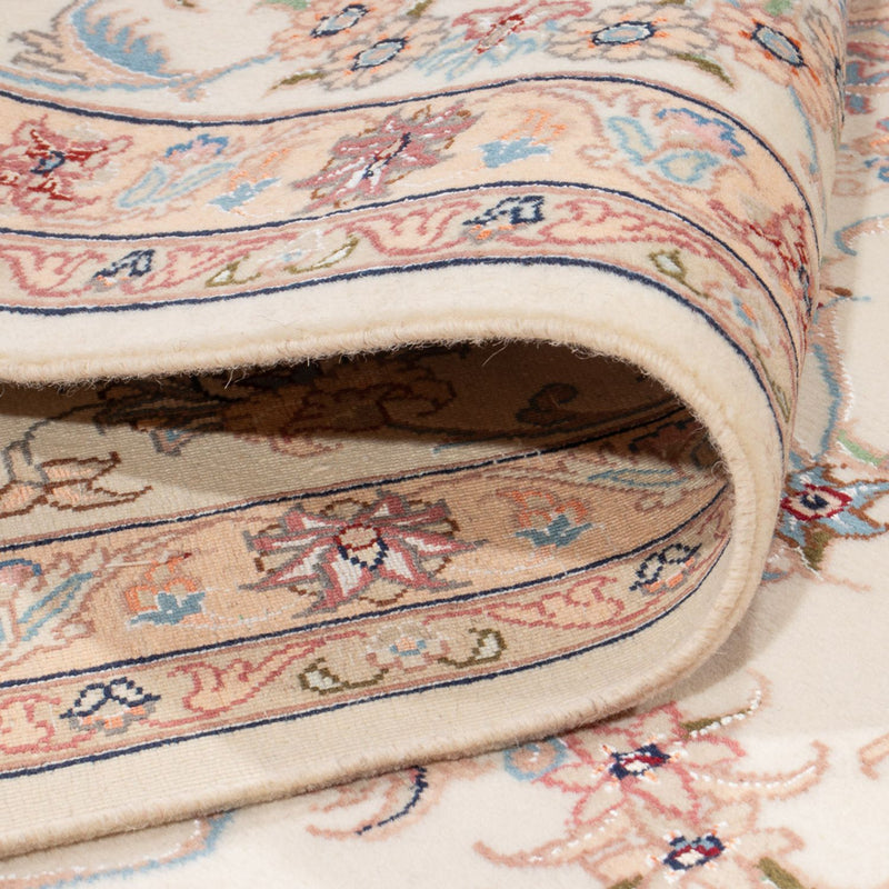 Persisk matta - Tabriz - Royal - 300 x 252 cm - grädde