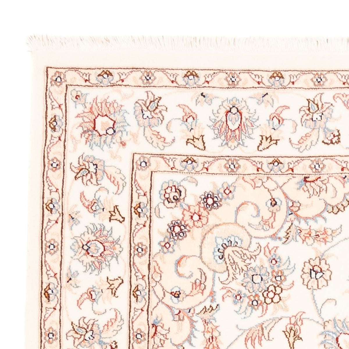 Persisk matta - Tabriz - 174 x 119 cm - grädde