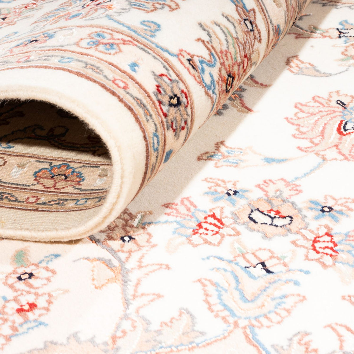 Persisk matta - Tabriz - Royal - 232 x 169 cm - grädde