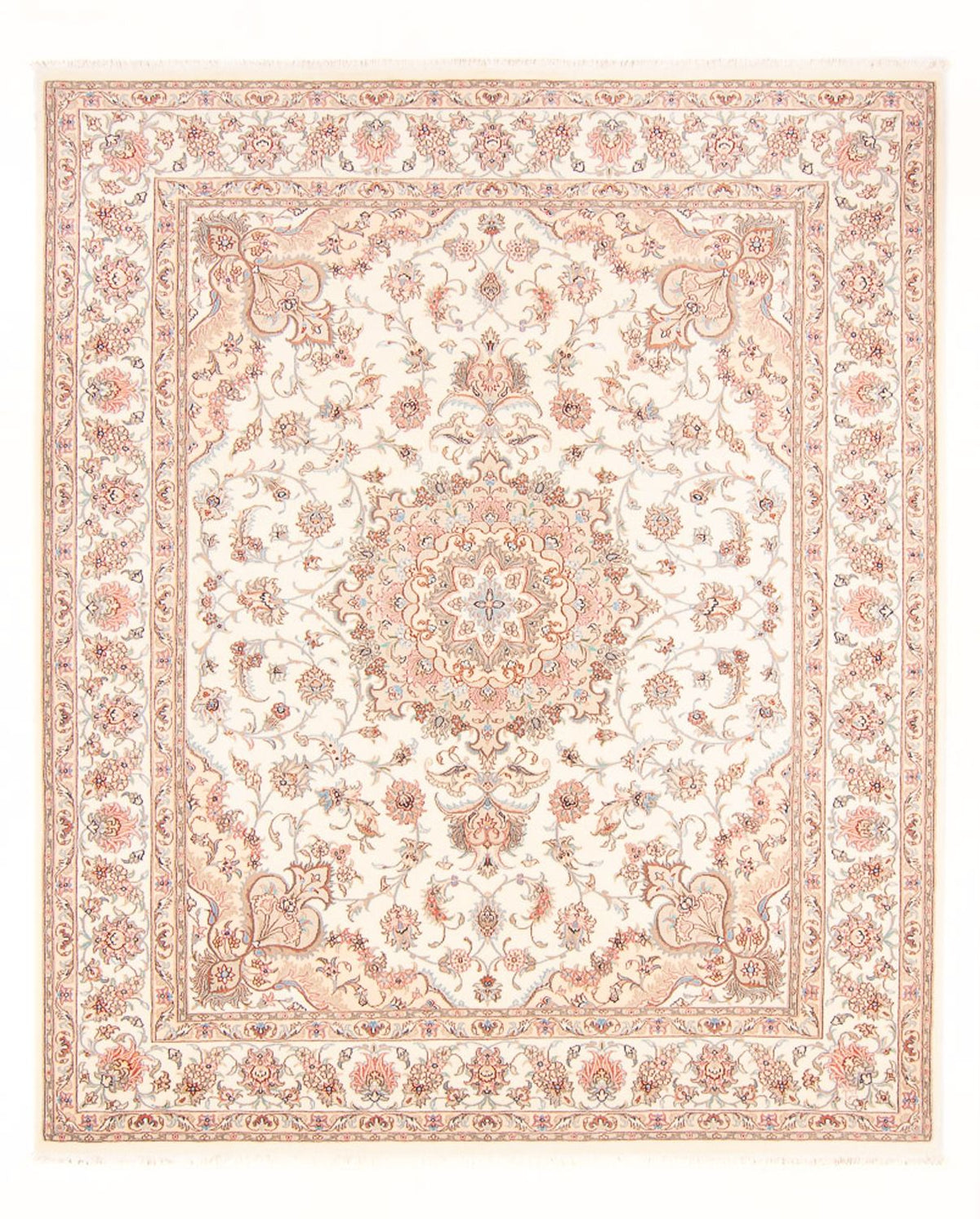Persisk matta - Tabriz - Royal - 255 x 200 cm - grädde